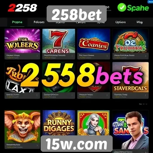 258bet oferece amplo portfólio de jogos online